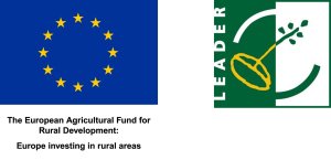 Leader and European Agricultural Fund logos
