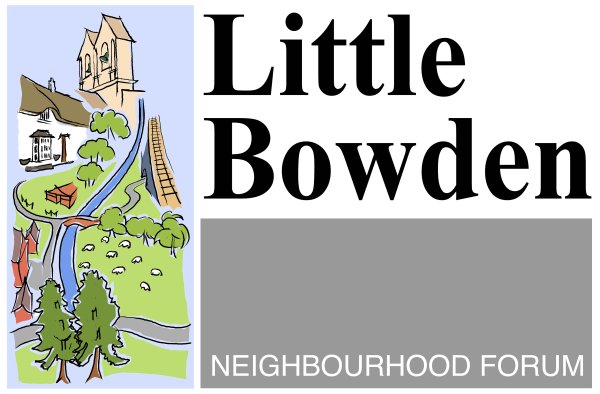 Little Bowden Forum logo, comprising illustration and text