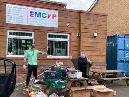 EMCYP Provides Vital Food Parcels with LRCF Coronavirus Emergency Support Fund Grant
